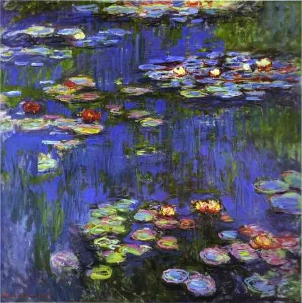 Claude Monet Water-Lilies 1914